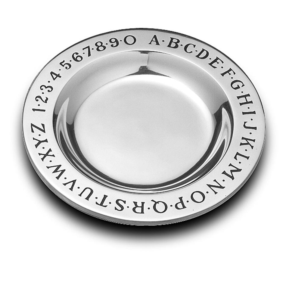 Alphabet Plate