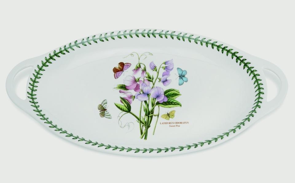 Handled Oval Platter