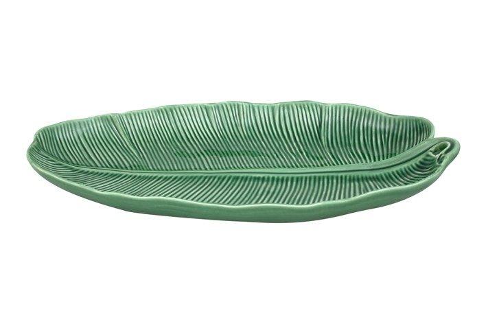 Banana Leaf 20" Platter Green