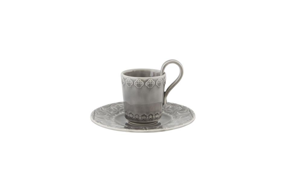 Espresso/Coffee Cup and Saucer - Anthracite