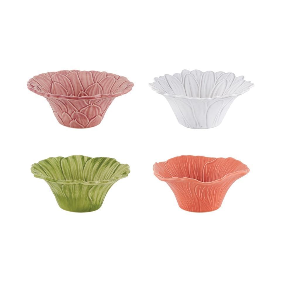 Set of four assorted bowls