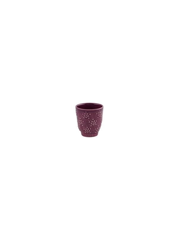 Espresso cup, Set of 4 - FLORA Purple
