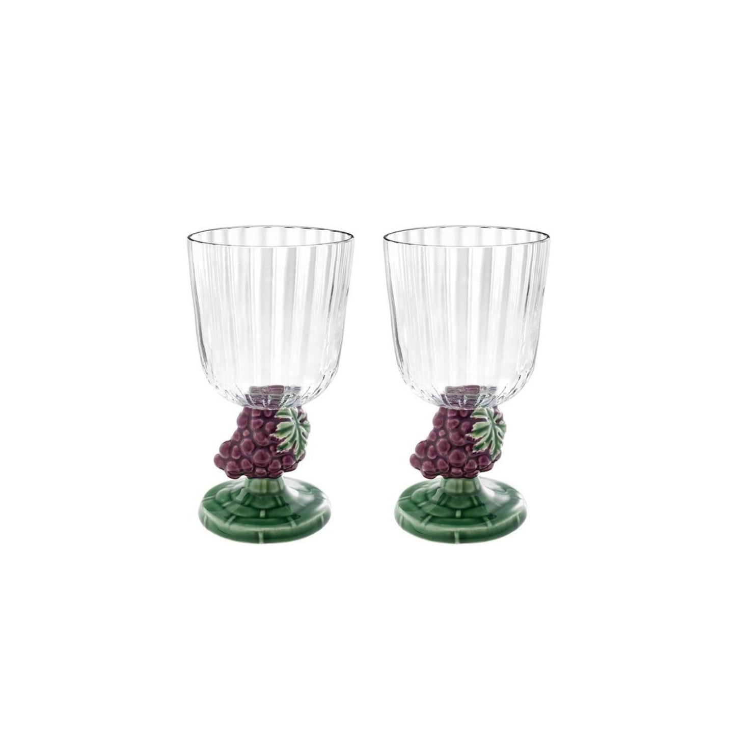 Goblet Grapes Stem, Set of 2