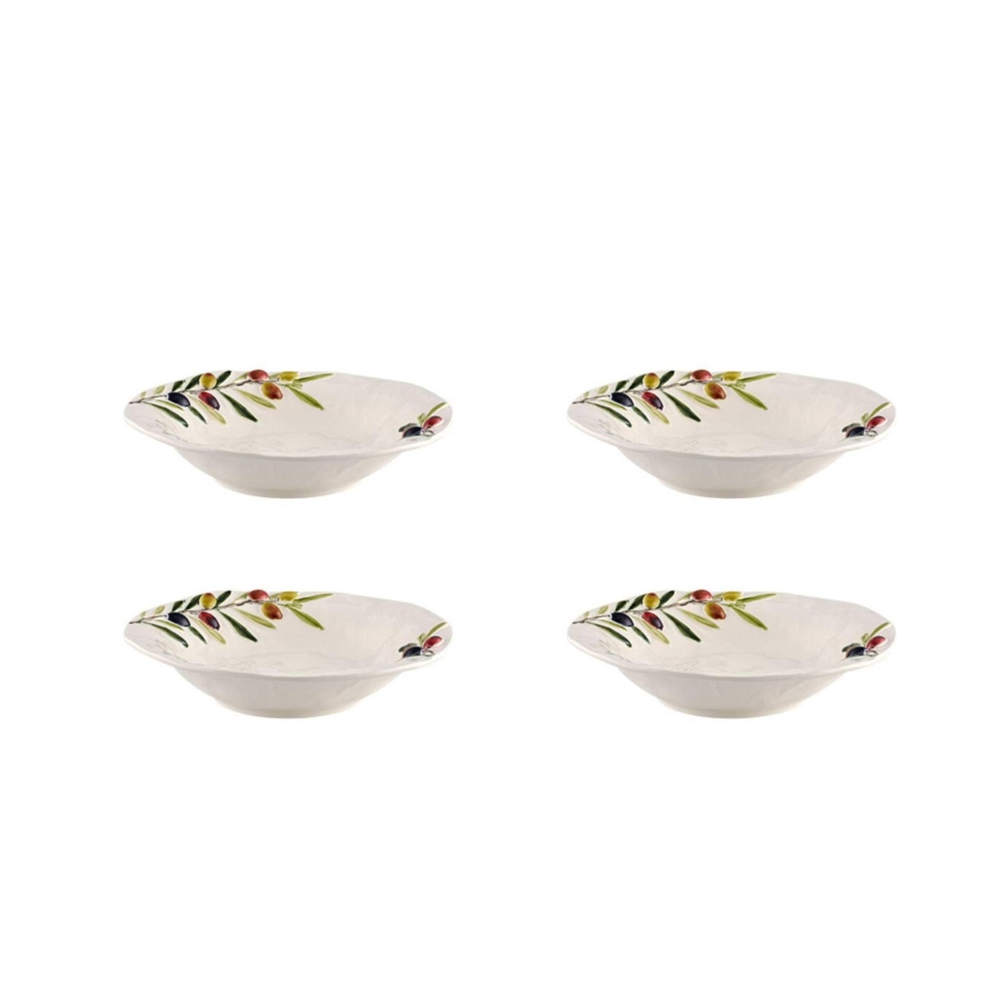 Pasta Plate, Set of 4