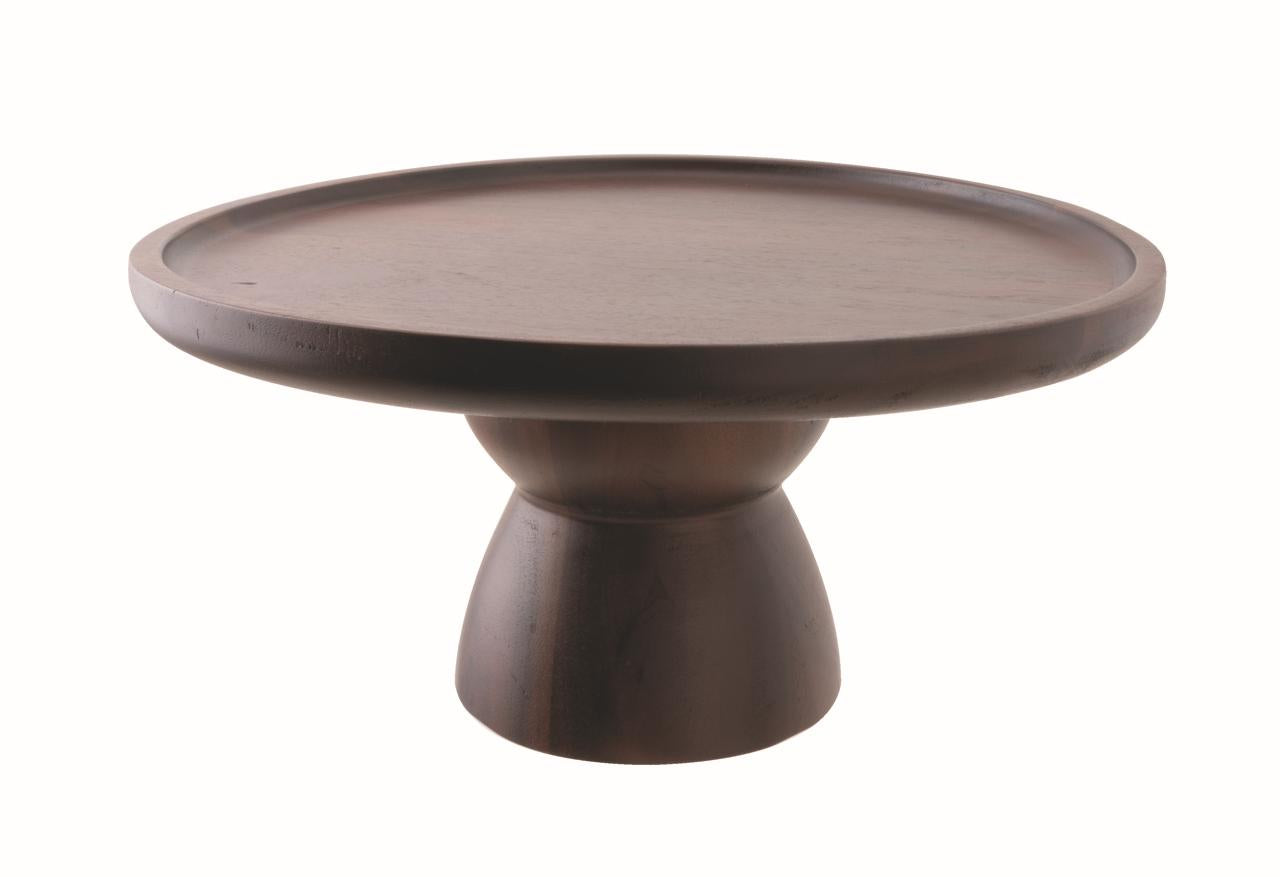 Cake Stand 11 3/4" x 5 1/2" H Acacia Wood