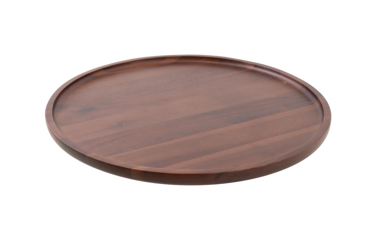 Lid/Tray 13 3/4" x 1 1/8" H Acacia Wood