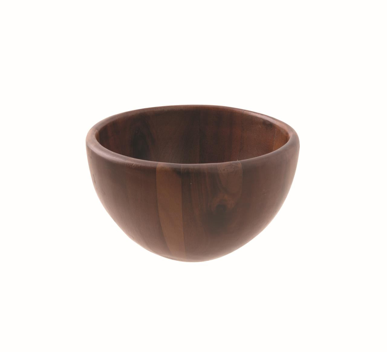 Bowl 6 1/4" x 3 7/8" H Acacia Wood