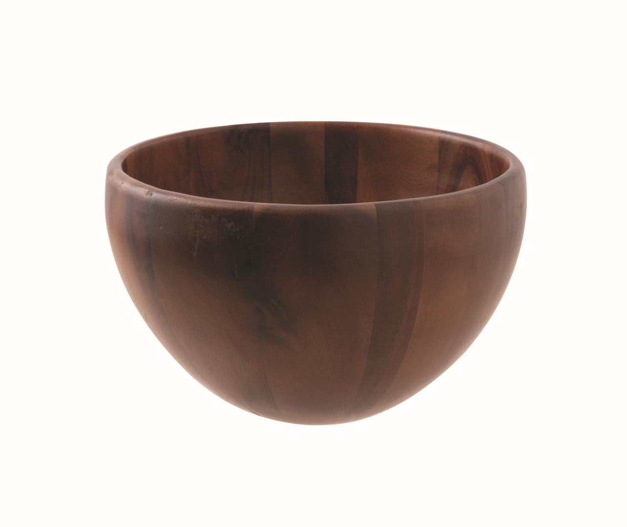 Bowl 8 5/8" x 5 1/8" H Acacia Wood