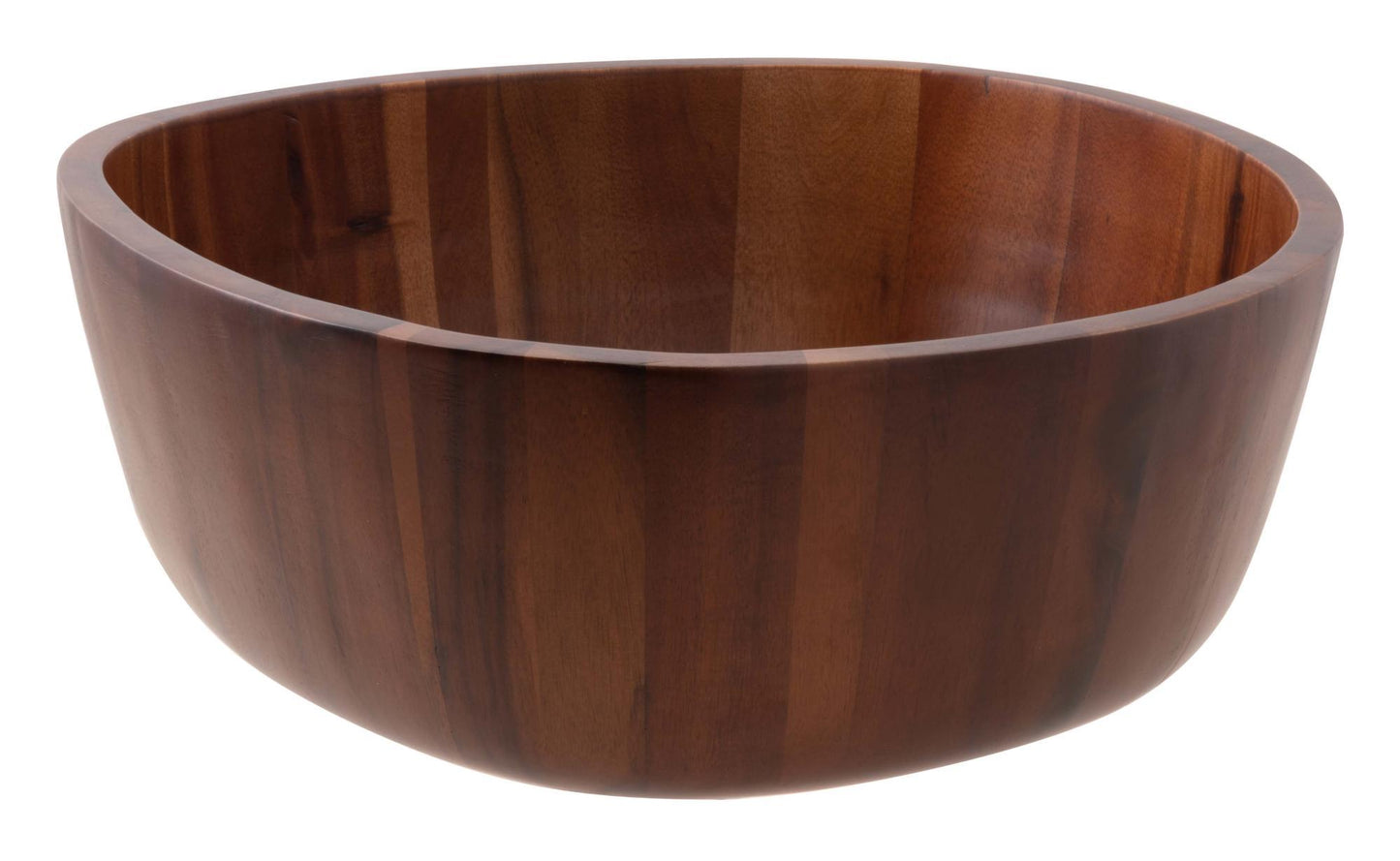 Bowl 13" x 4 3/4" H Acacia Wood