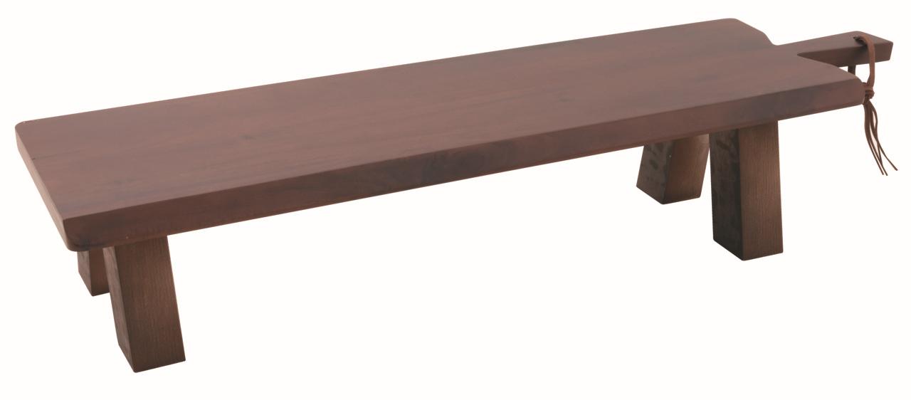 Buffet Stand 31 1/2" x 7 7/8" 5 1/2 inH Acacia Wood