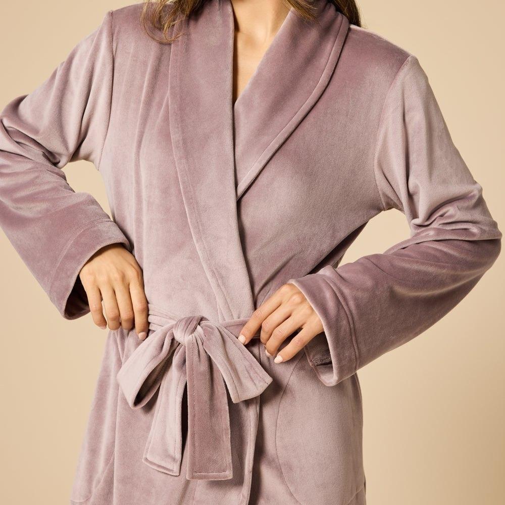 Softies Serenity Mink Robe Driftwood Large