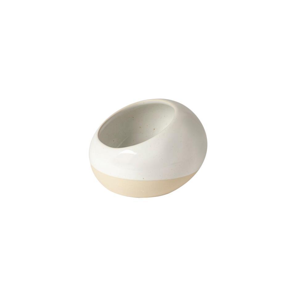 Salt pig/cellar 6", White