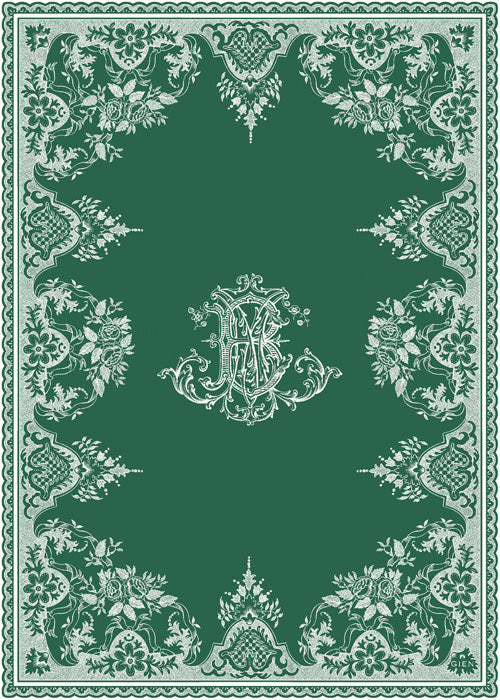 Monogramme Tea Towel