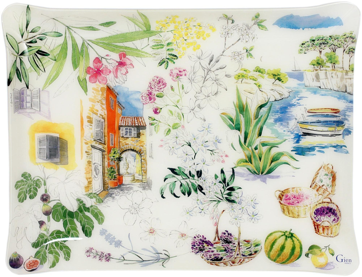 Acrylic Serving Tray, Large