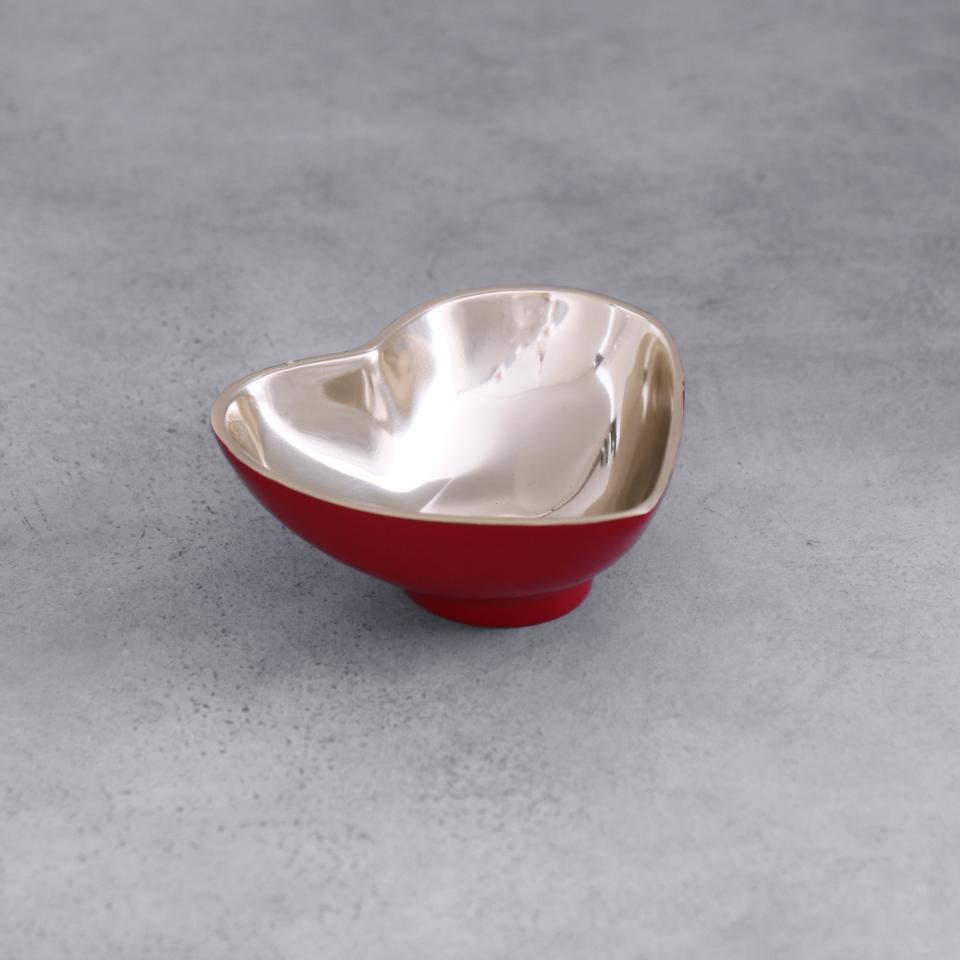 Mini Heart (Red and Gold)