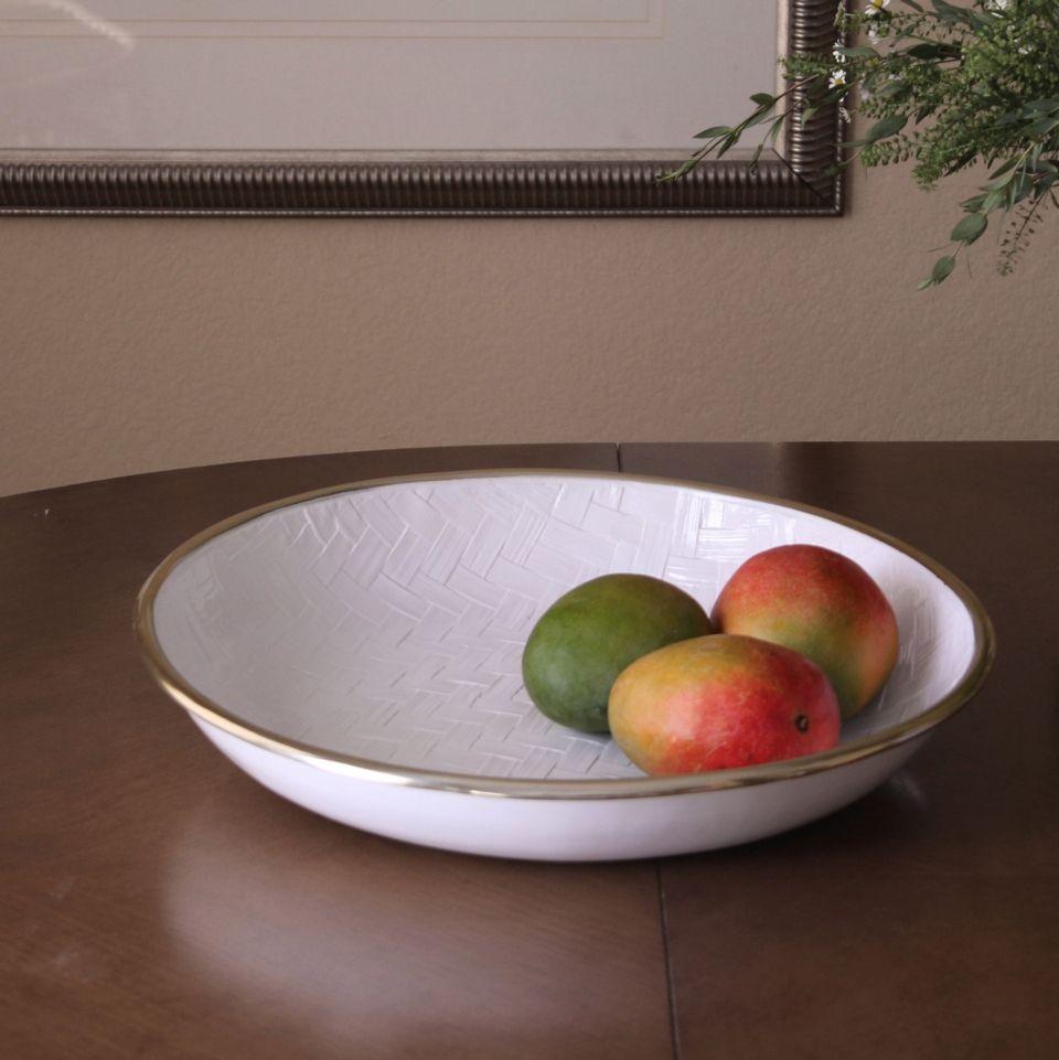 Bahamas Centerpiece (White and Gold)