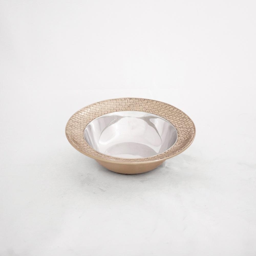 Nassau Small Bowl (Silver and Gold)