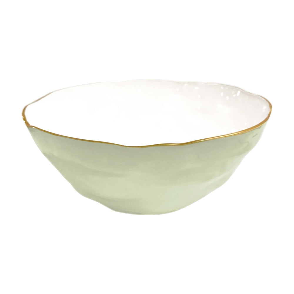Demeter Large Bowl (Pistachio and White)