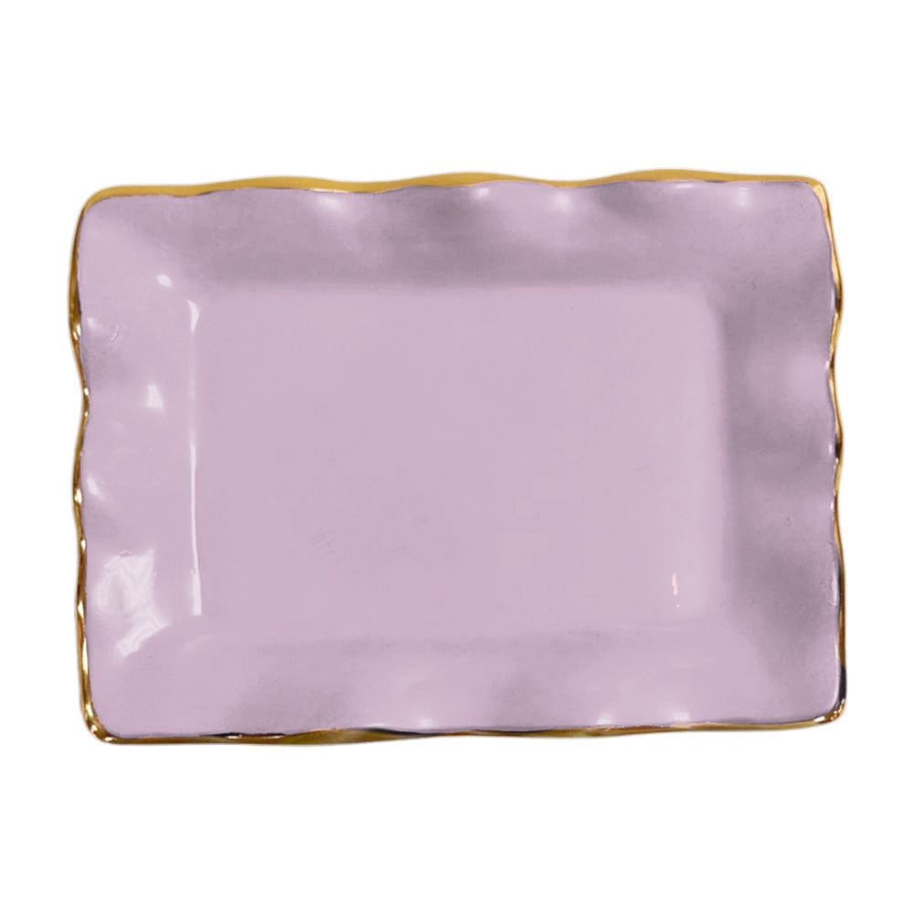 Vento Small Rectangular Tray (Lilac)