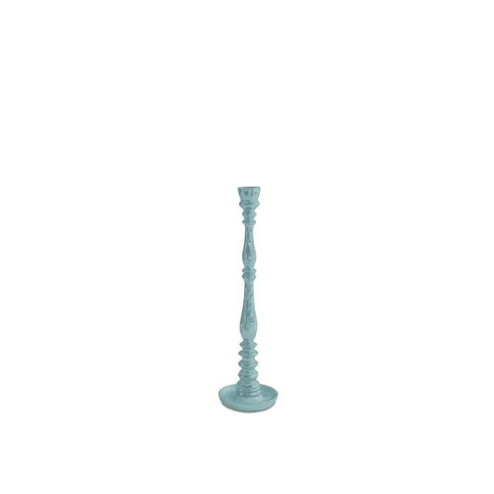 Crosby Small Candlestick Holder (Turquoise)