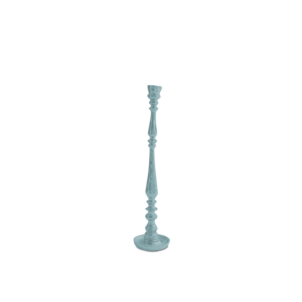 Crosby Medium Candlestick Holder (Turquoise)