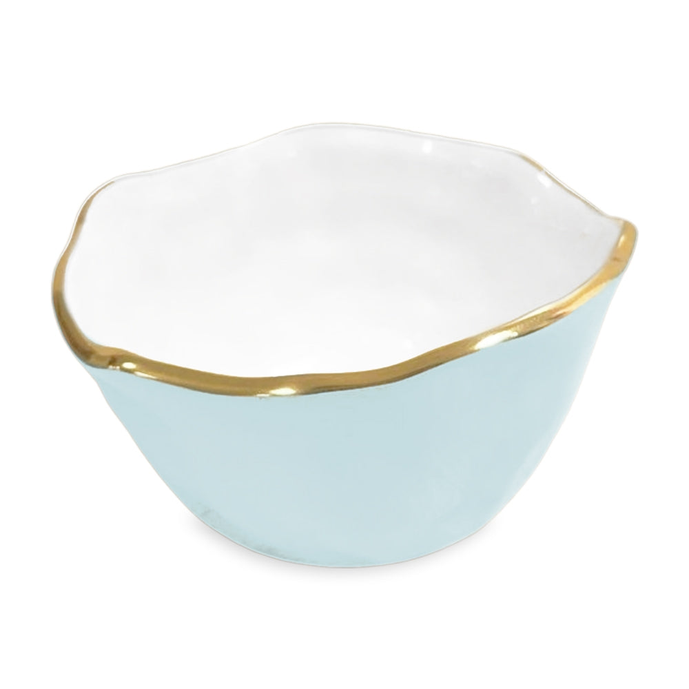 Osaka Small Bowl (Sky Blue and White)