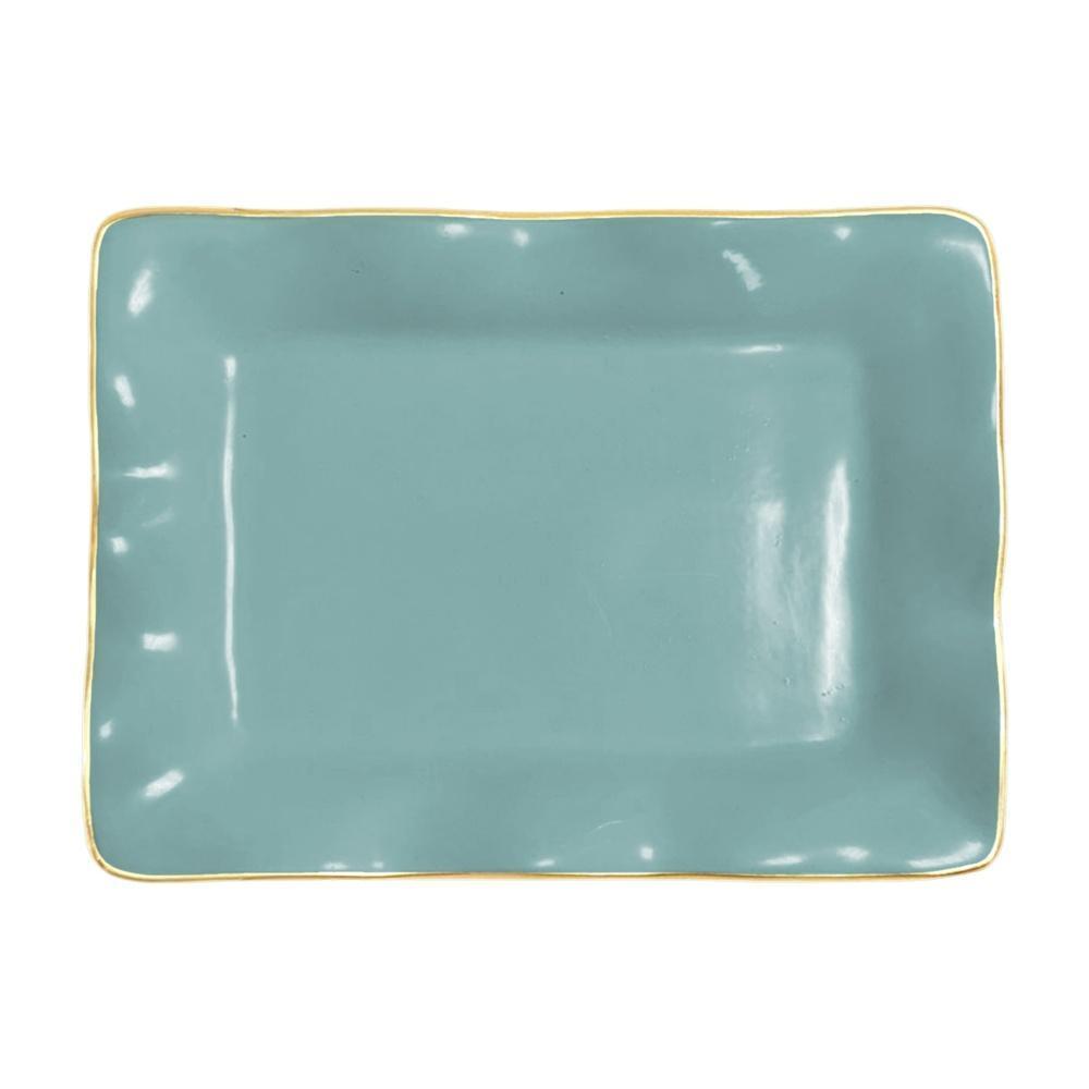 ENCANTO Vento Small Rectangular Tray (Turquoise)