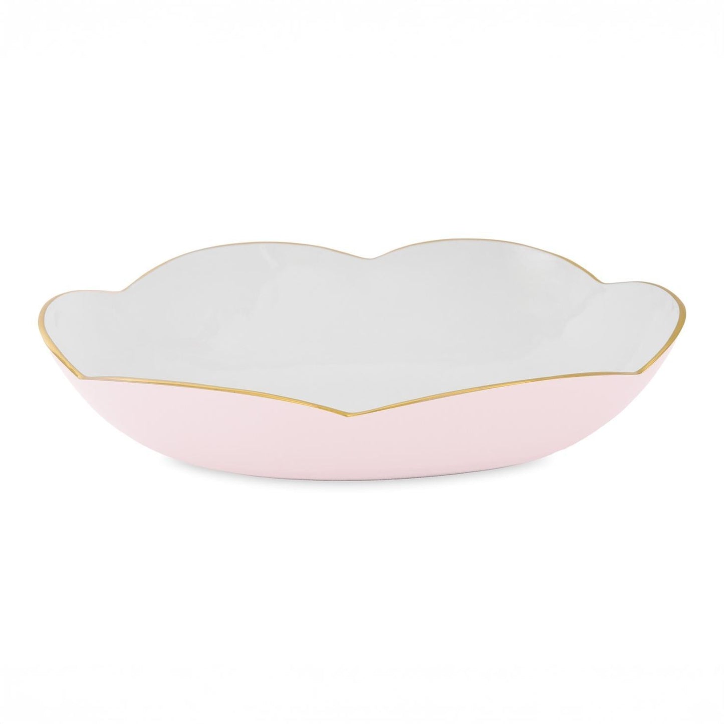 ENCANTO Amelia Extra Large Oval Bowl (Camellia and White)