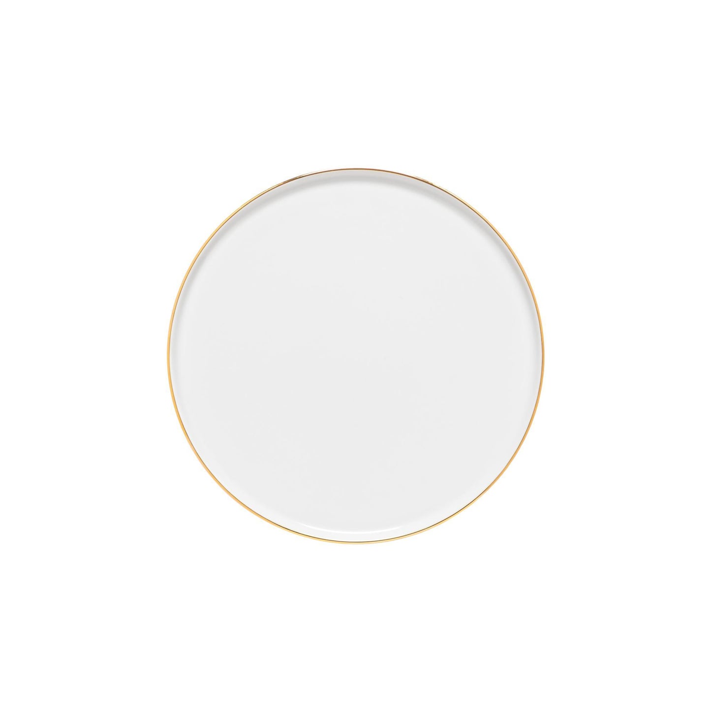 Salad/dessert plate, White-gold