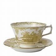 Aves Gold by Royal Crown Derby Cup & Saucer