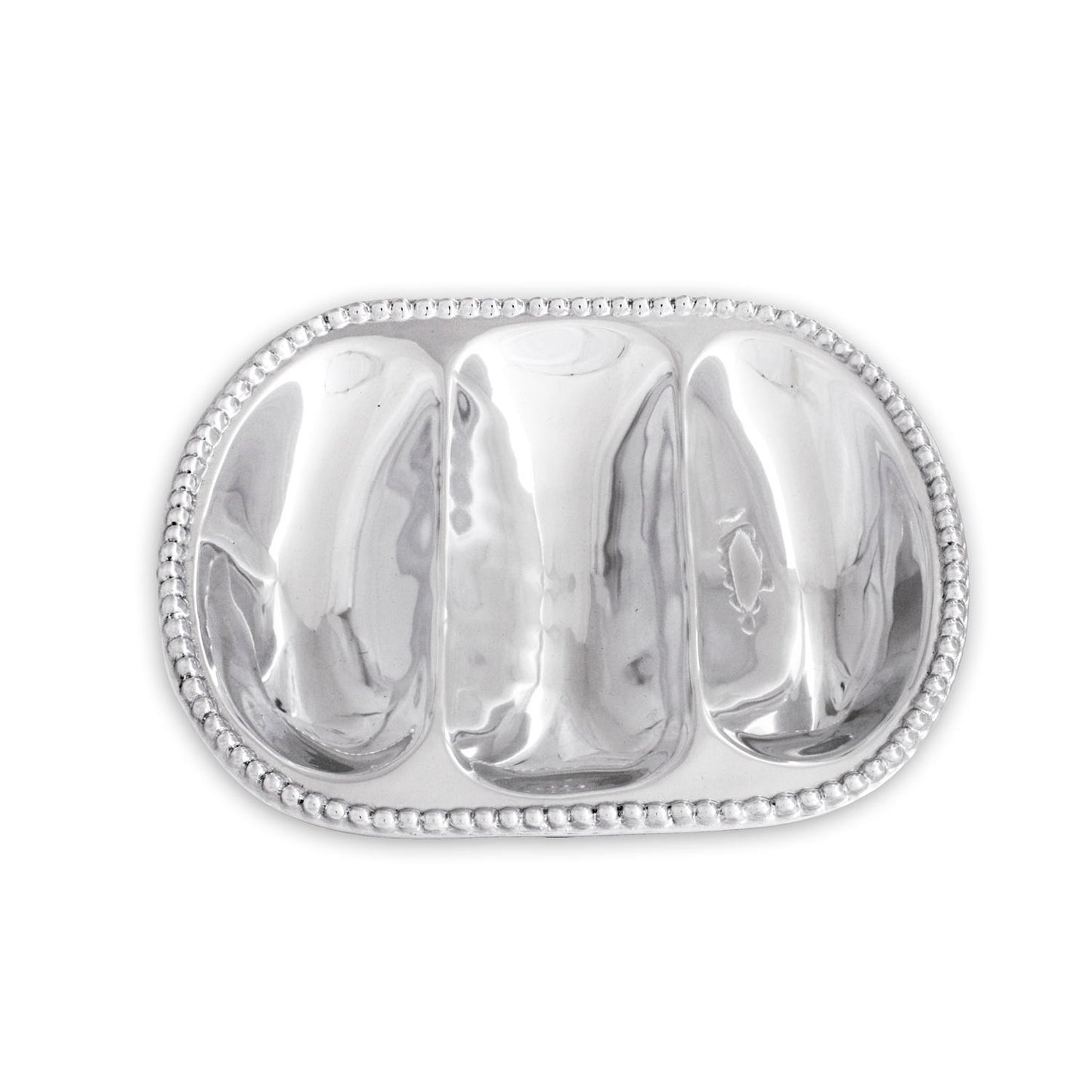 Large Triple Serving Platter