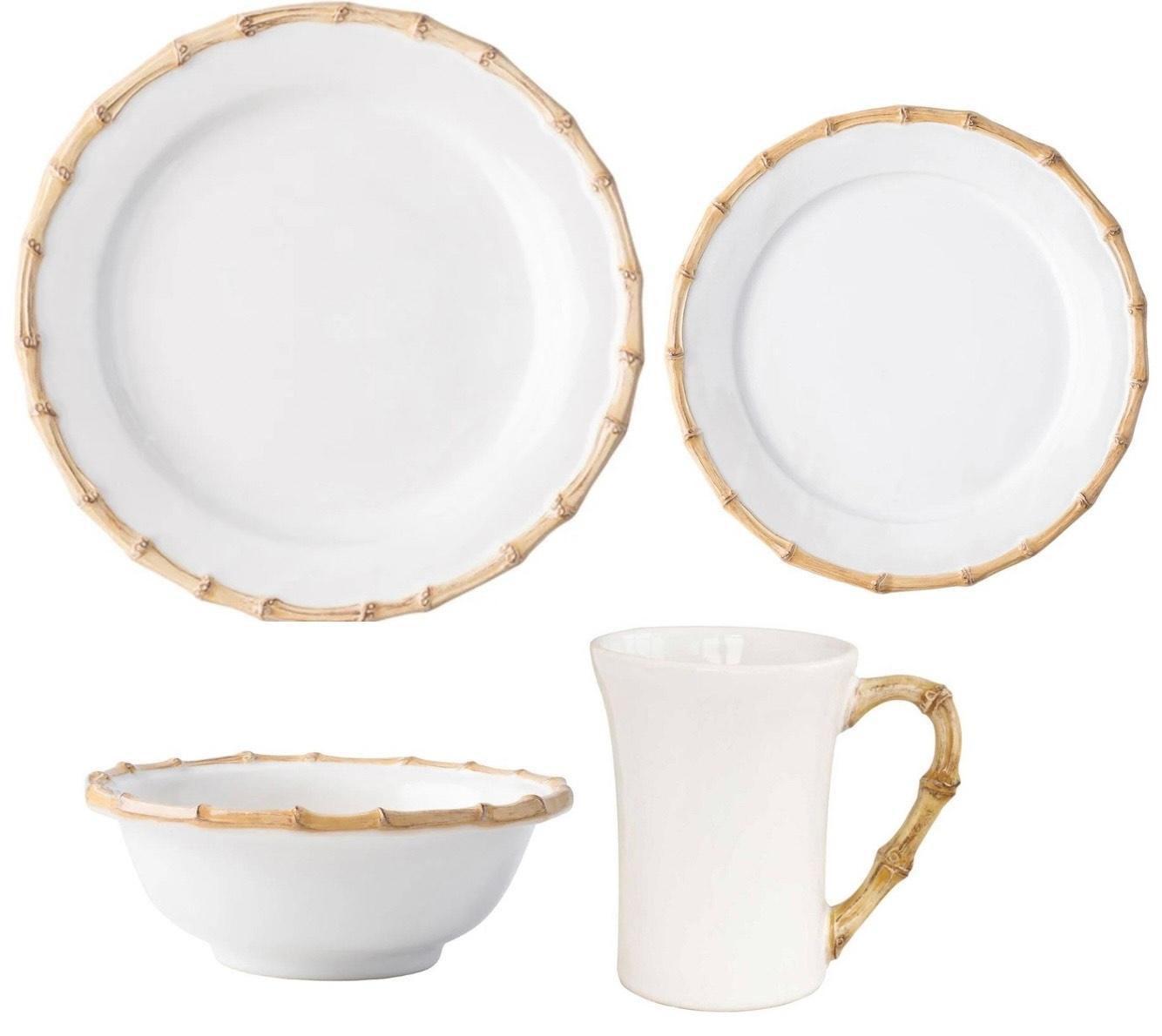Bamboo by Juliska Four Piece Place Setting