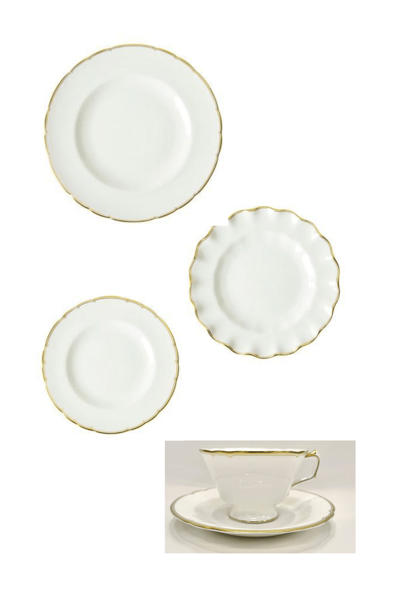 Chelsea Duet by Royal Crown Derby Five Piece Place Setting