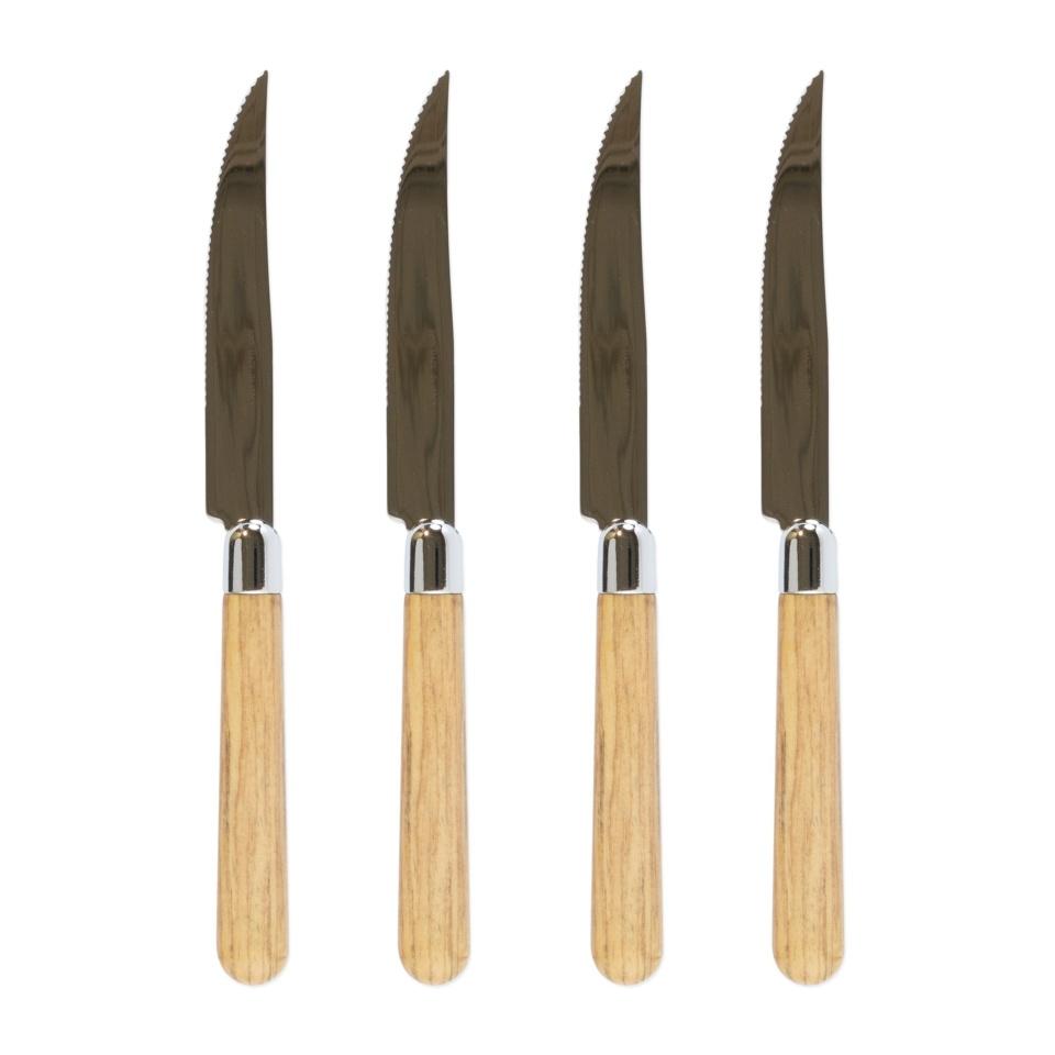 Oak Steak Knives - Set of 4