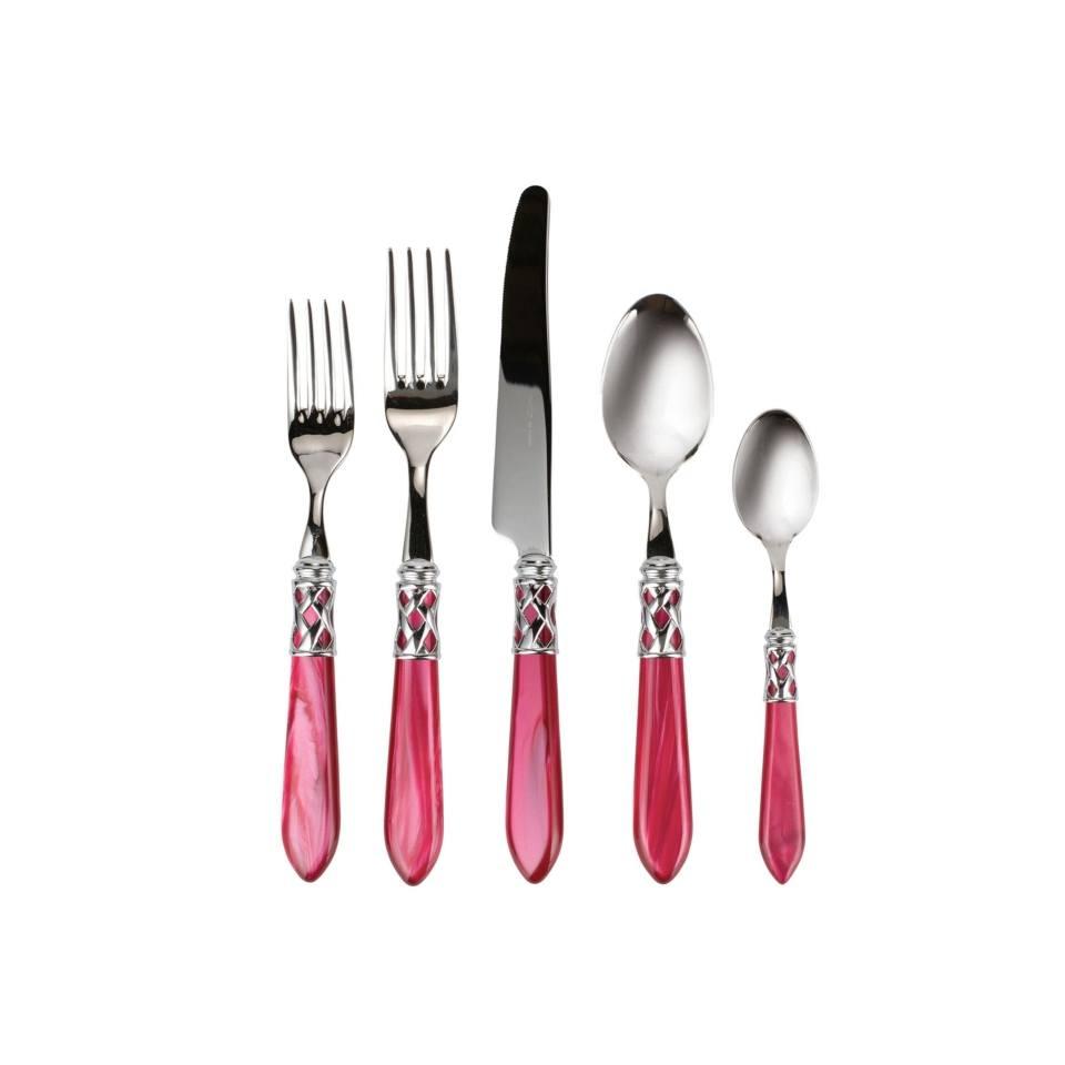 Brilliant Raspberry Five-Piece Place Setting