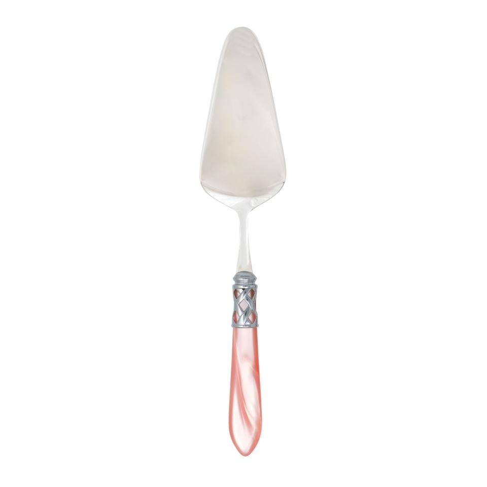 Brilliant Light Pink Pastry Server