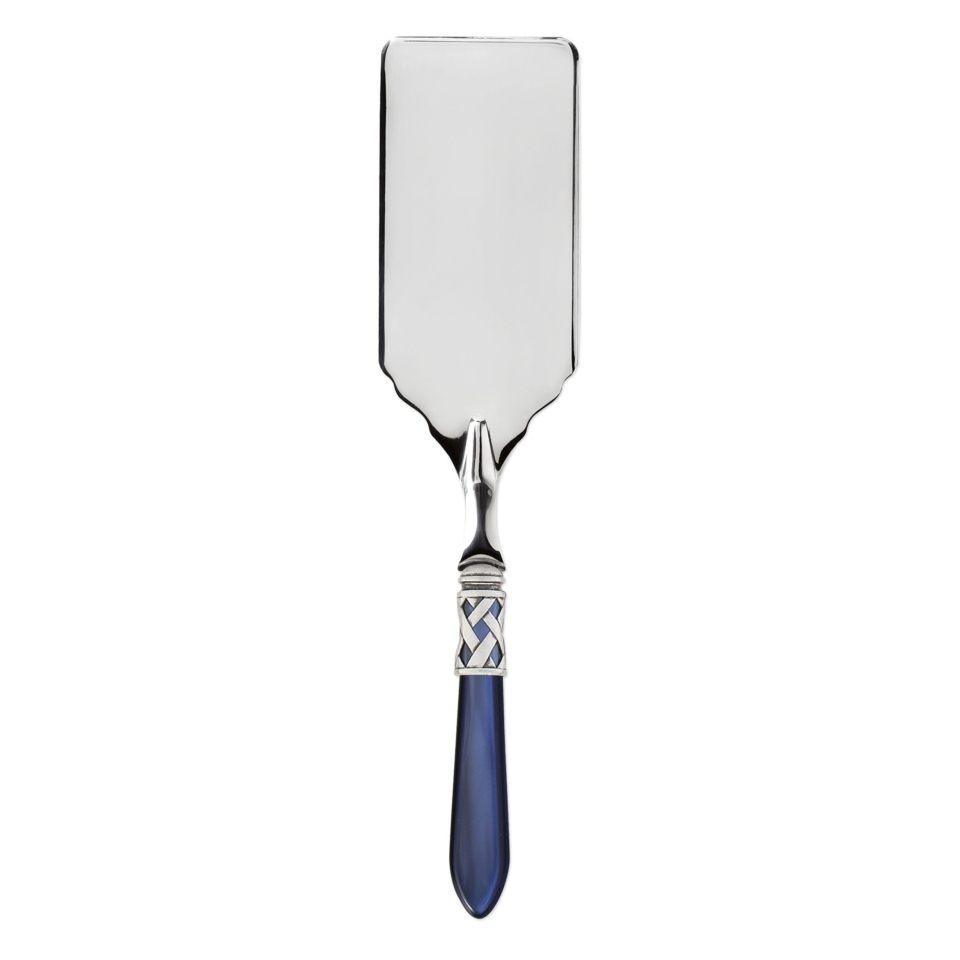 Antique Blue Lasagna Server