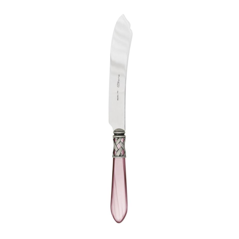 Antique Lilac Cake Knife