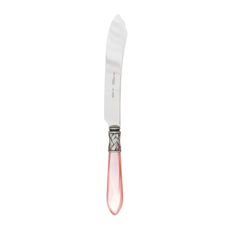 Antique Light Pink Cake Knife