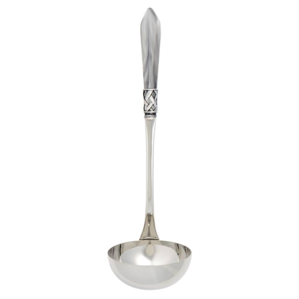 Antique Light Gray Soup Ladle