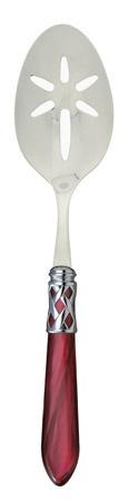 Aladdin Brilliant Red Slotted Serving Spoon