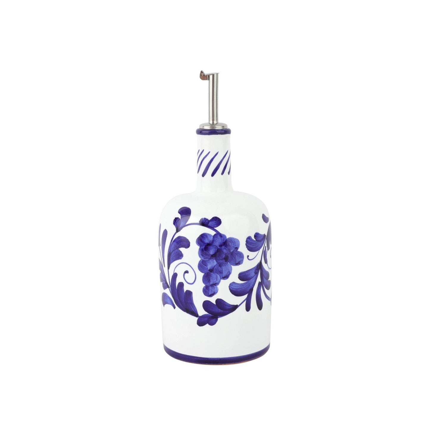 Cobalt Olive Oil Bottle