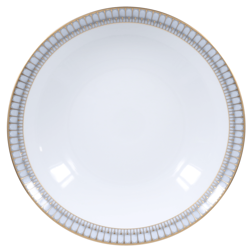 Deep round platter