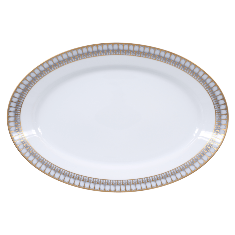Oval platter