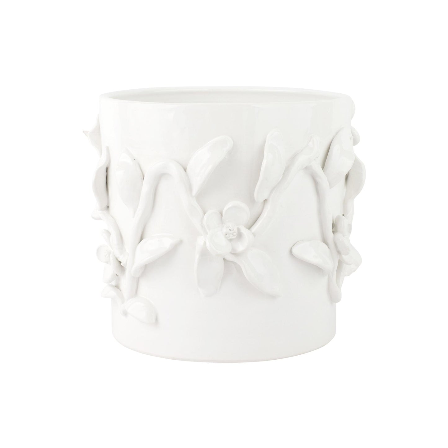 White Short Cachepot