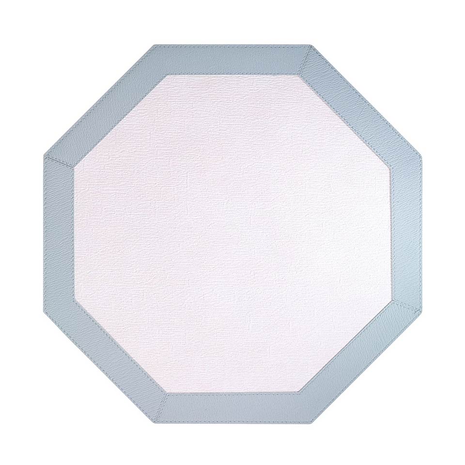 Ant White Celadon Octagon Mats - Pack of 4