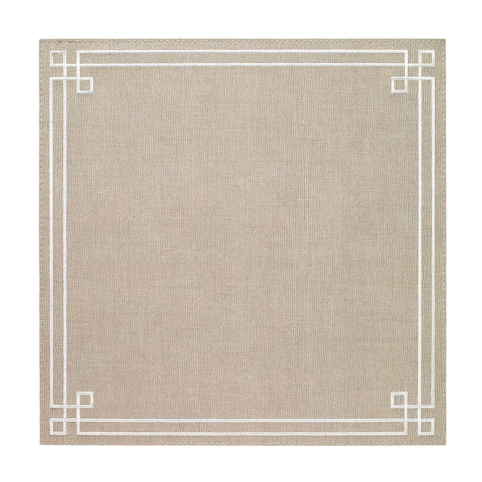 Oatmeal White Mats - Pack of 4