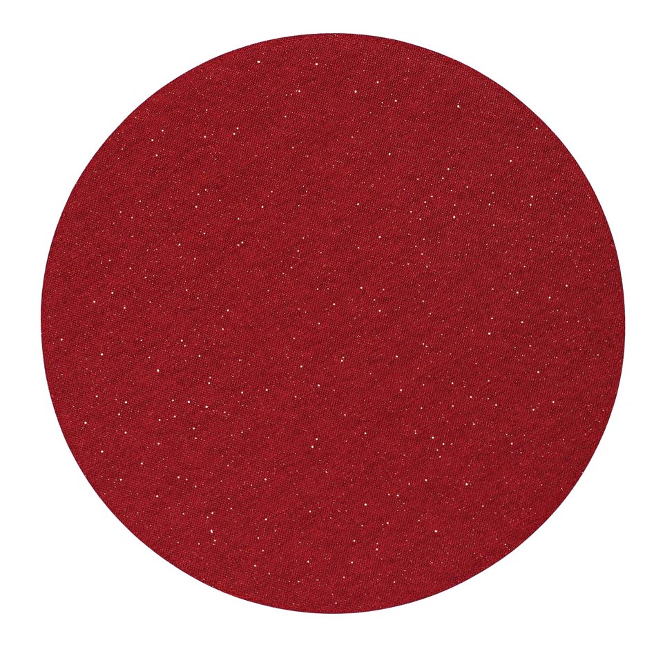 Ruby 15" Round Mat - Pack of 4
