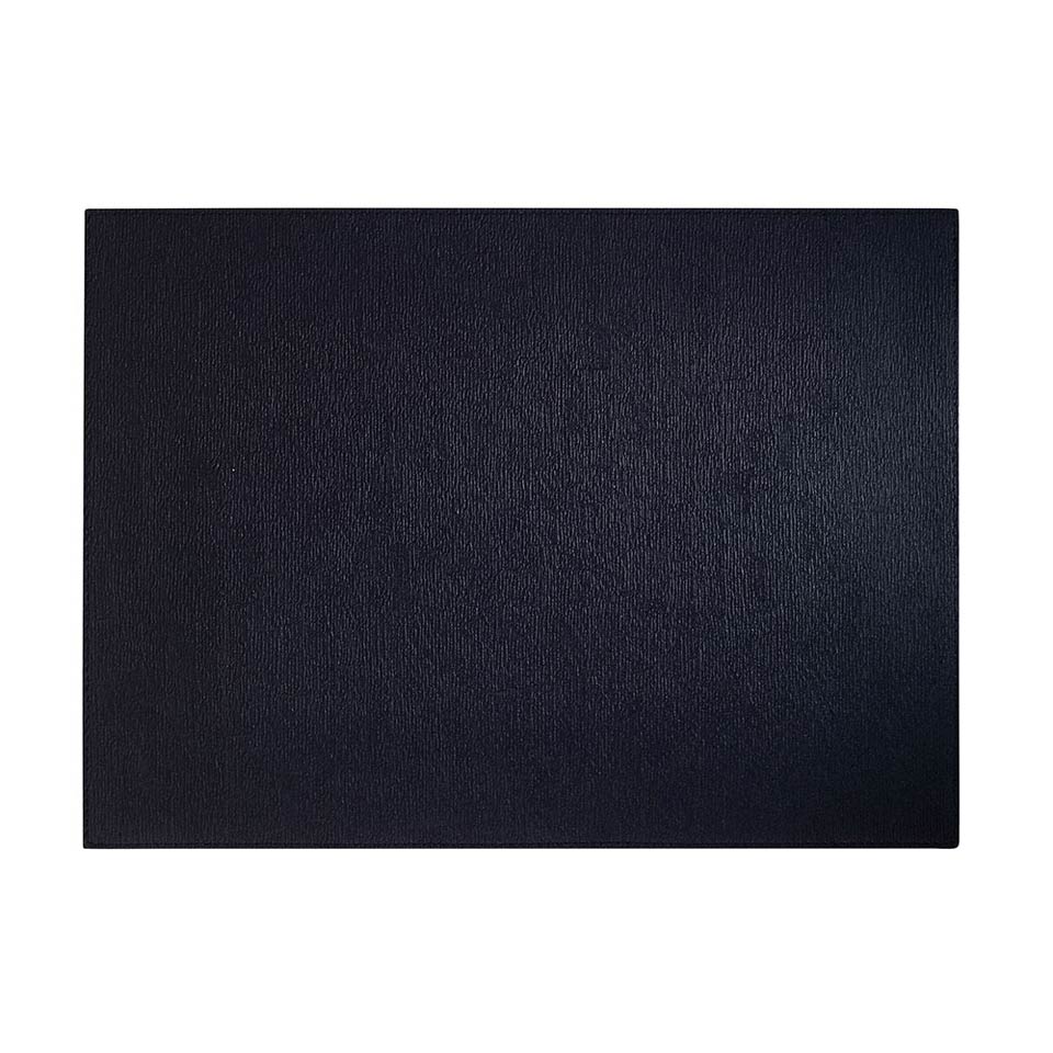 Black Rectangle Mats - Pack of 4
