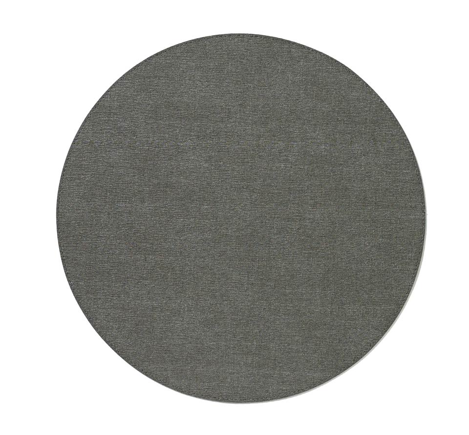 Charcoal 15" Rd Mat - Pack of 4